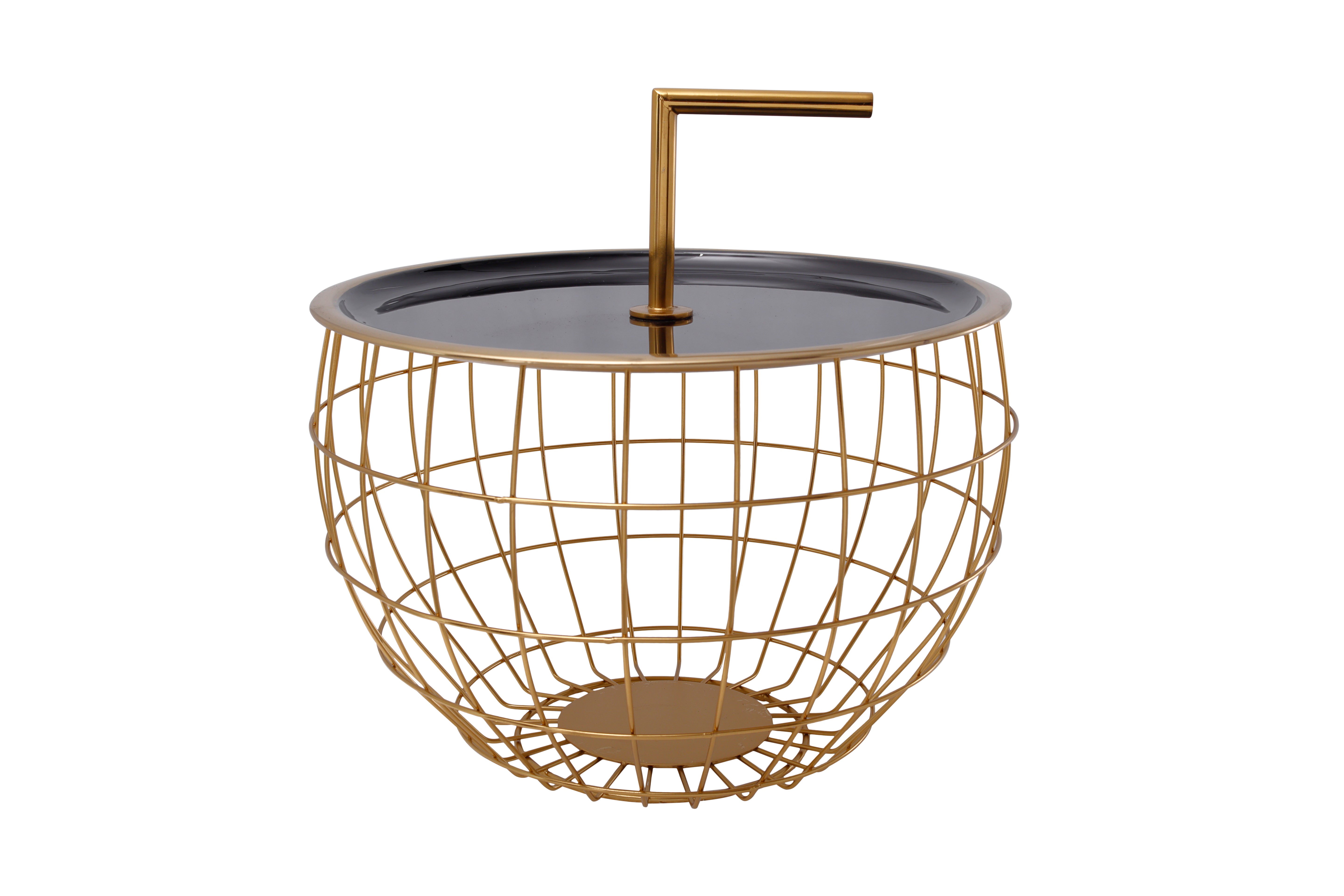 Table d'appoint noire - Art Deco
