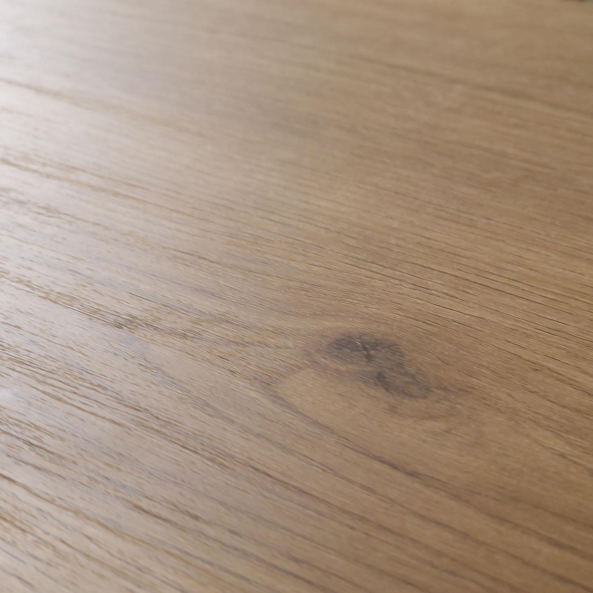 Meuble TV 212x61x35 cm Pour les TV jusqu'à 80" Cheminée électrique à droite XXL Design industriel Chêne et noir