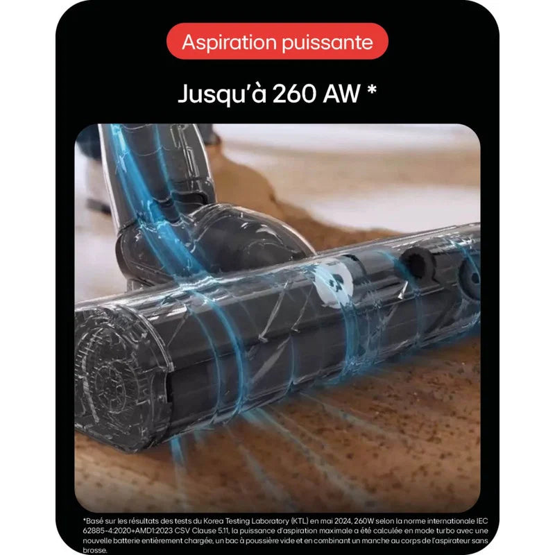 Aspirateur balai LG avec 2 batteries