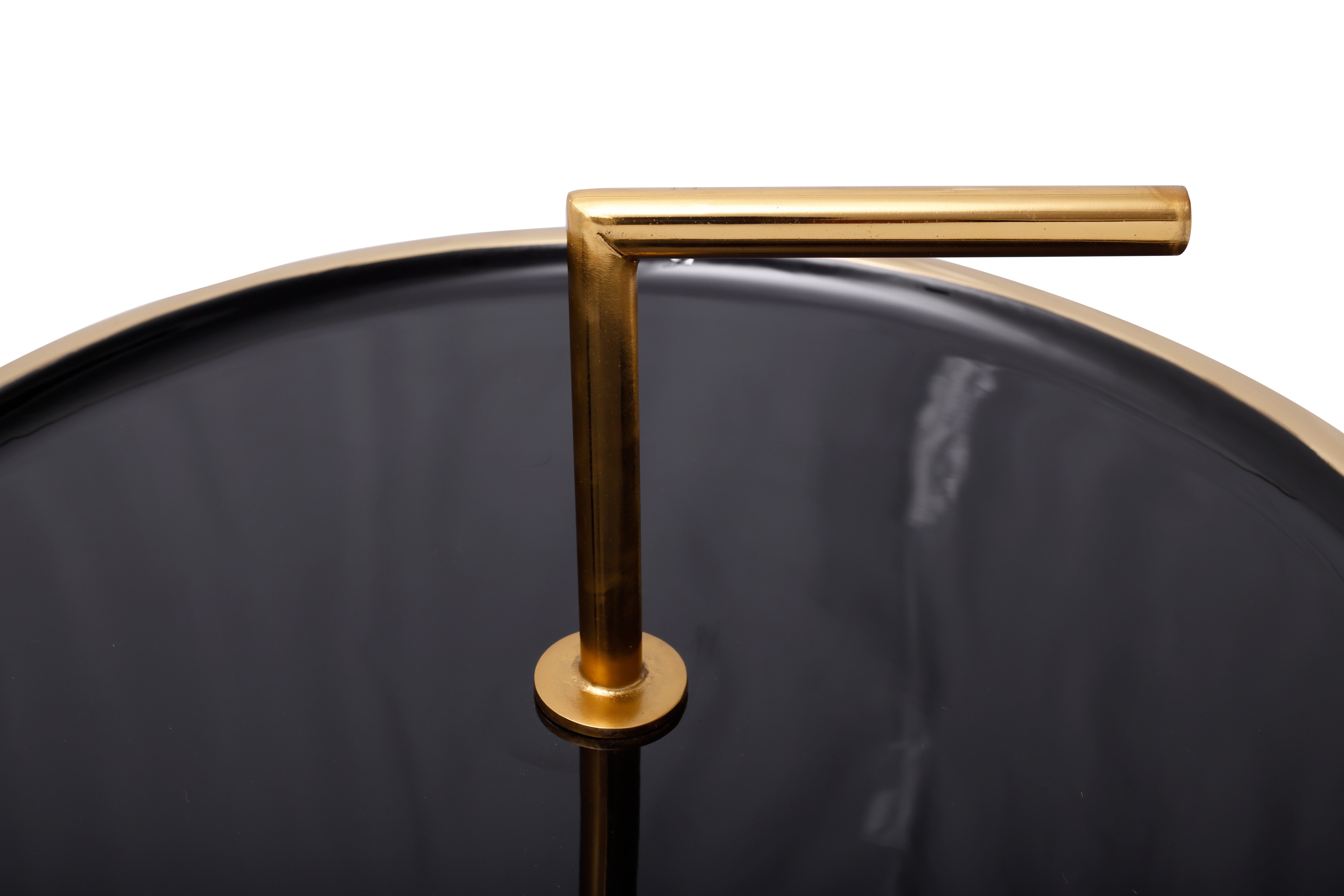 Table d'appoint noir - Art Deco
