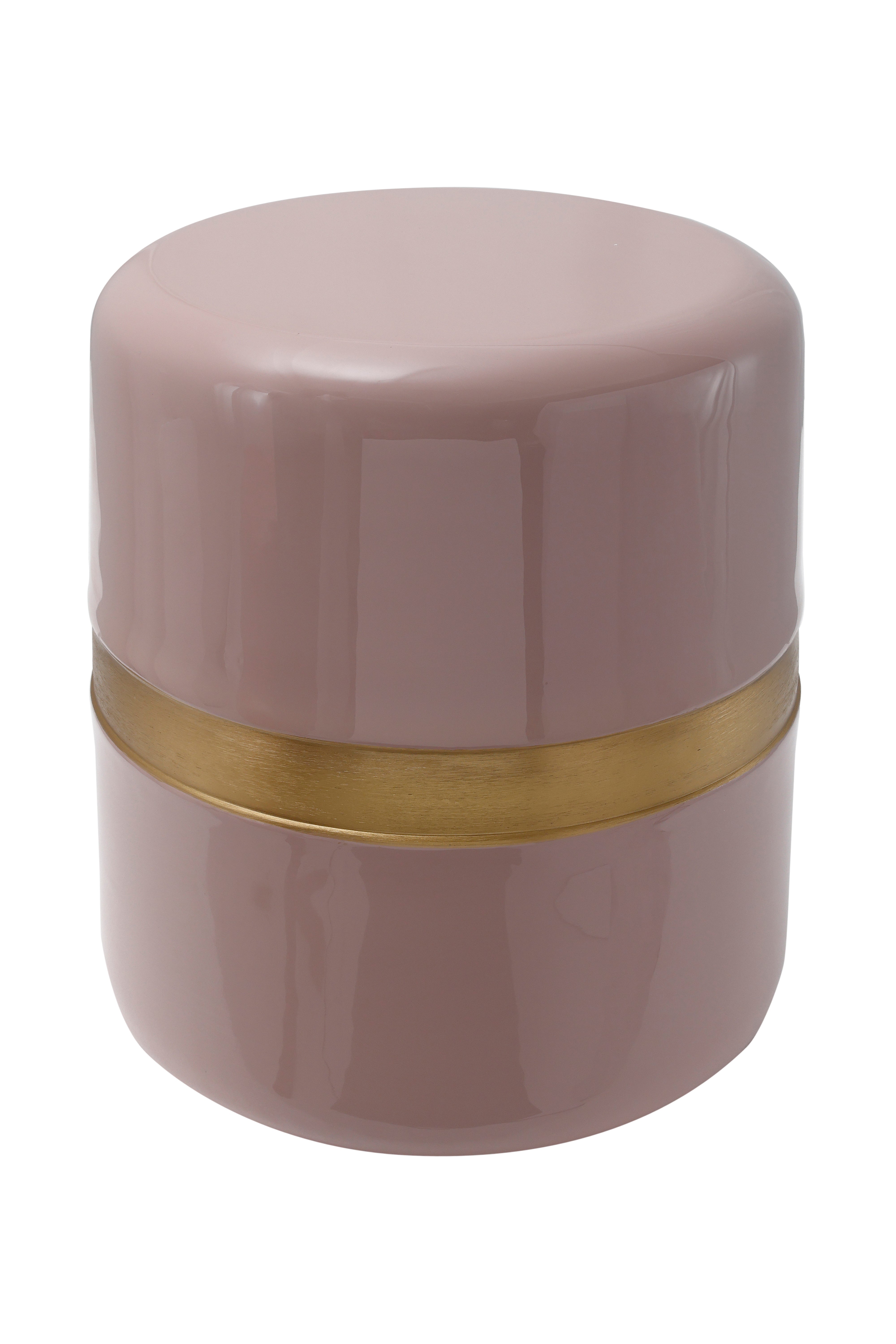 Table d'appoint vieux rose - Art Deco