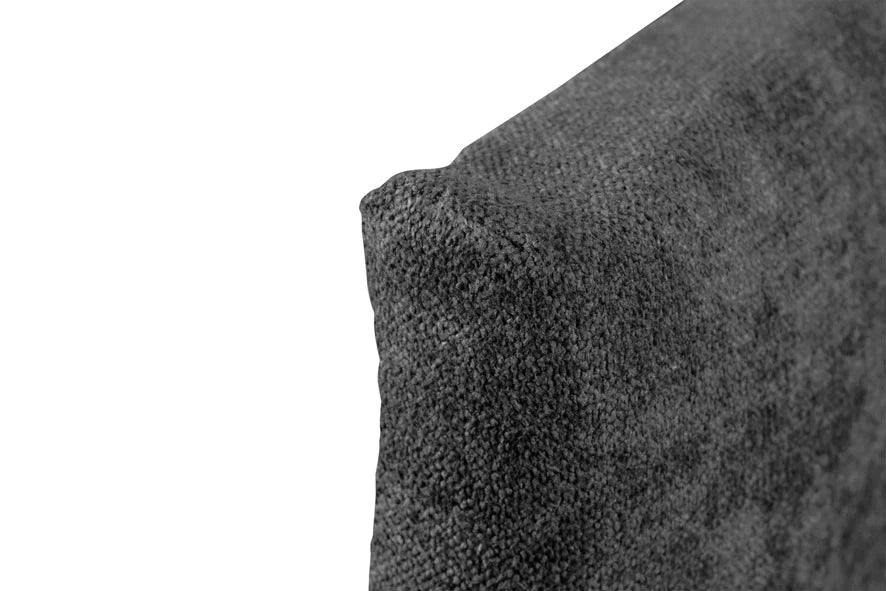 Tête de lit en tissu Cala - Grise