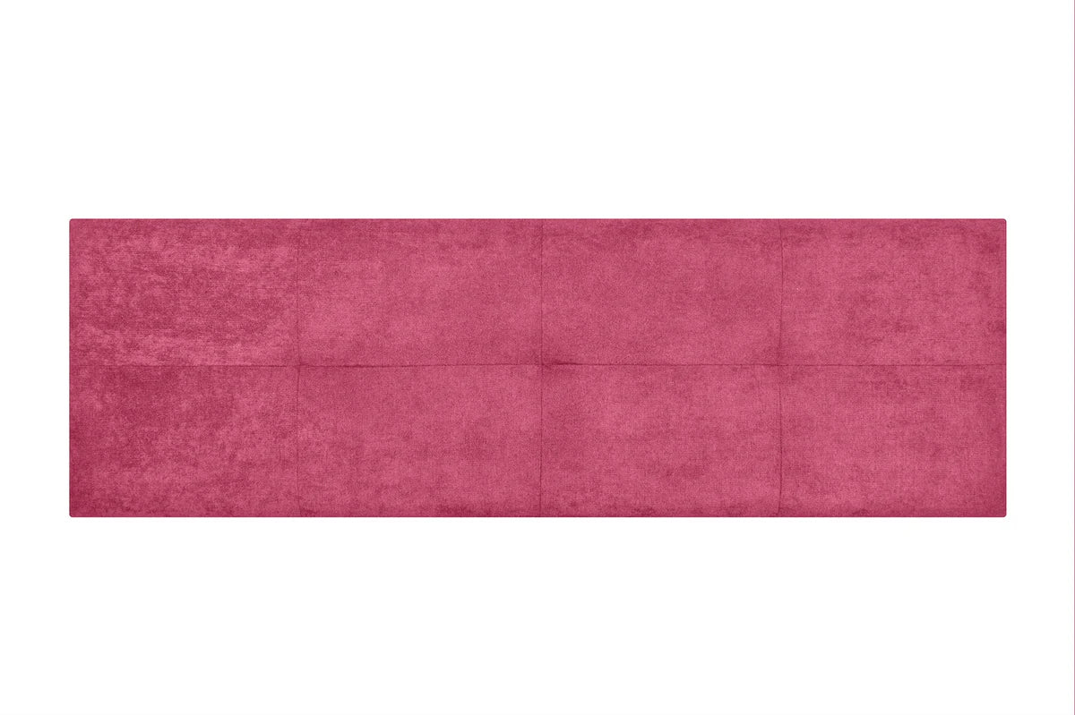 Tête de lit en tissu Cala - Rose