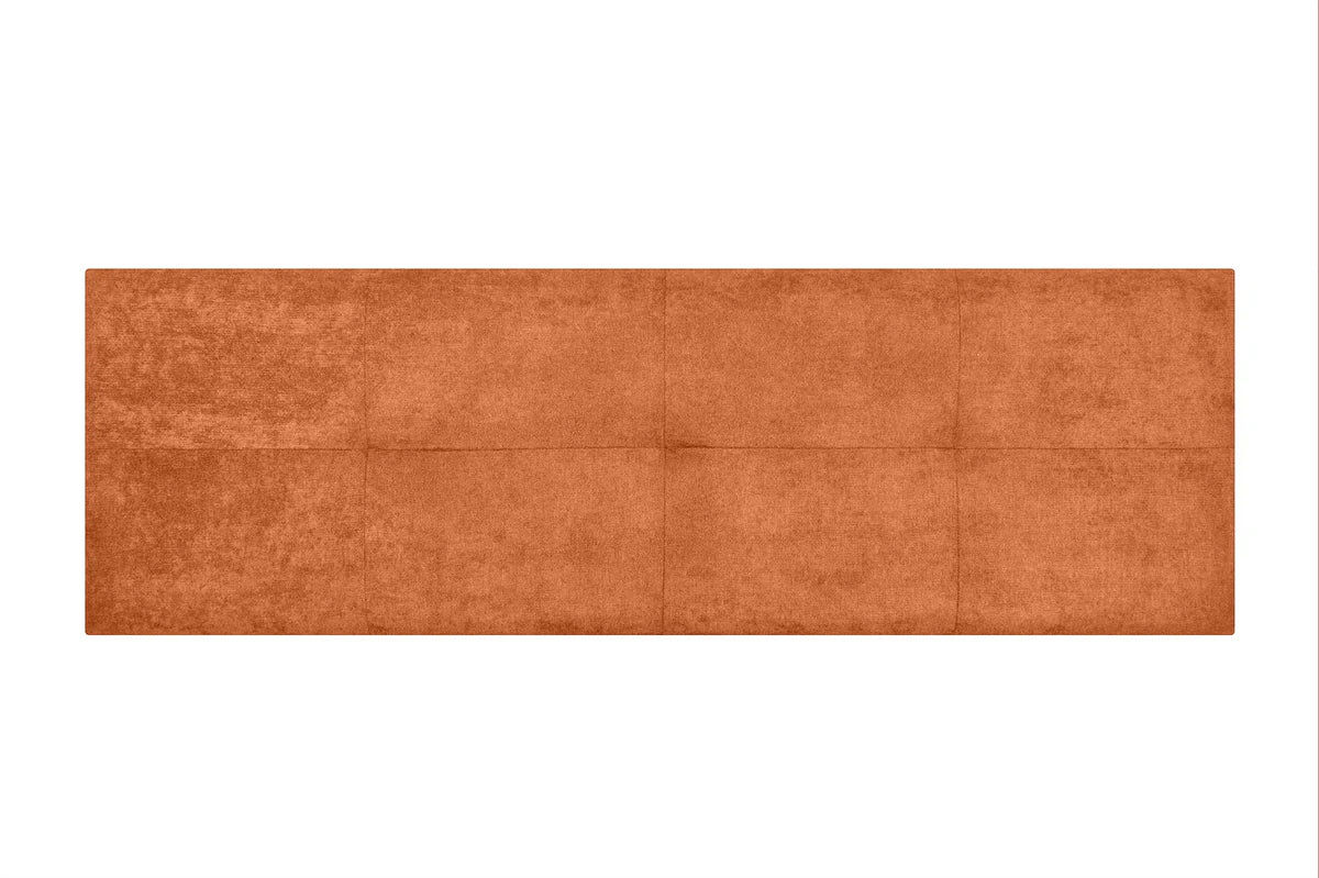 Tête de lit en tissu Cala - Orange