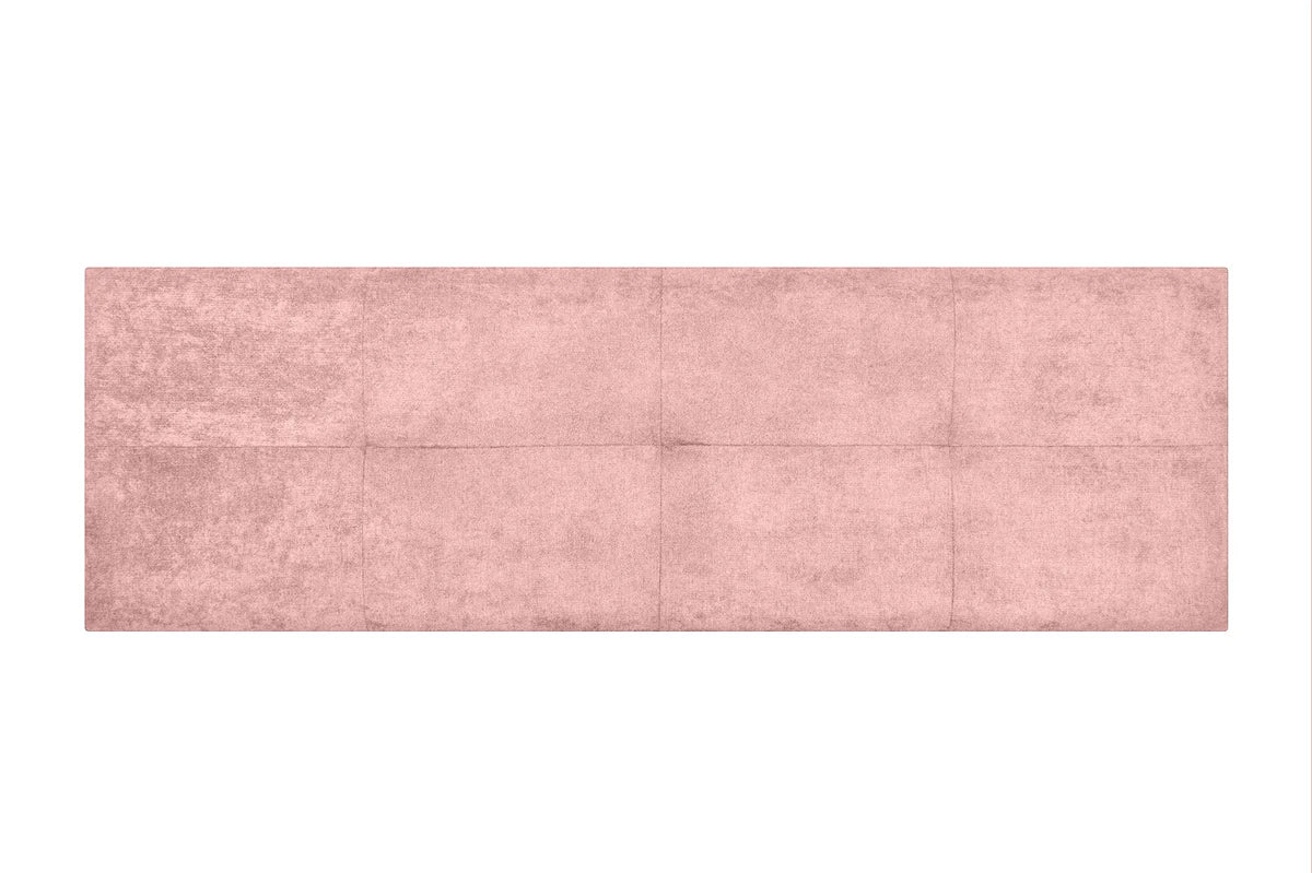 Tête de lit en tissu Dalia - Saumon