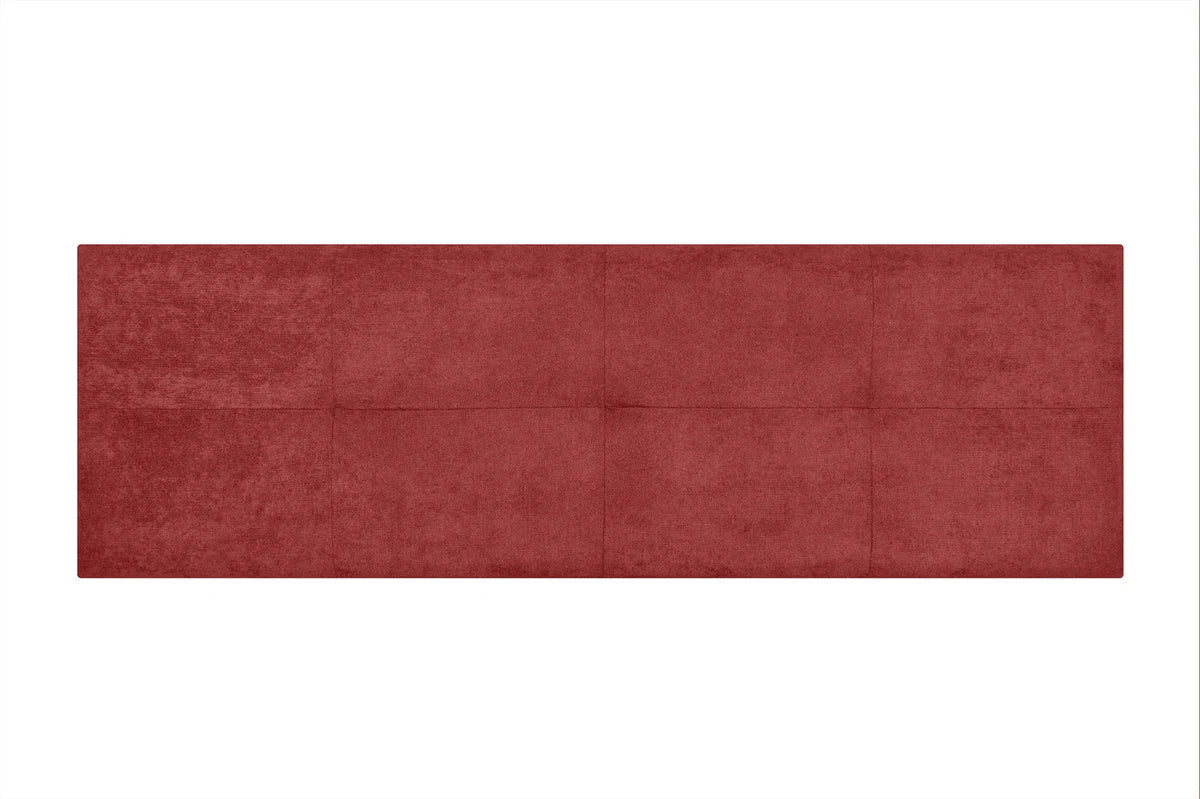 Tête de lit en tissu Cala - Rouge