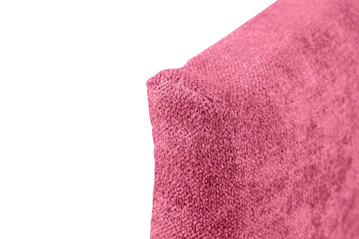 Tête de lit en tissu Cala - Rose