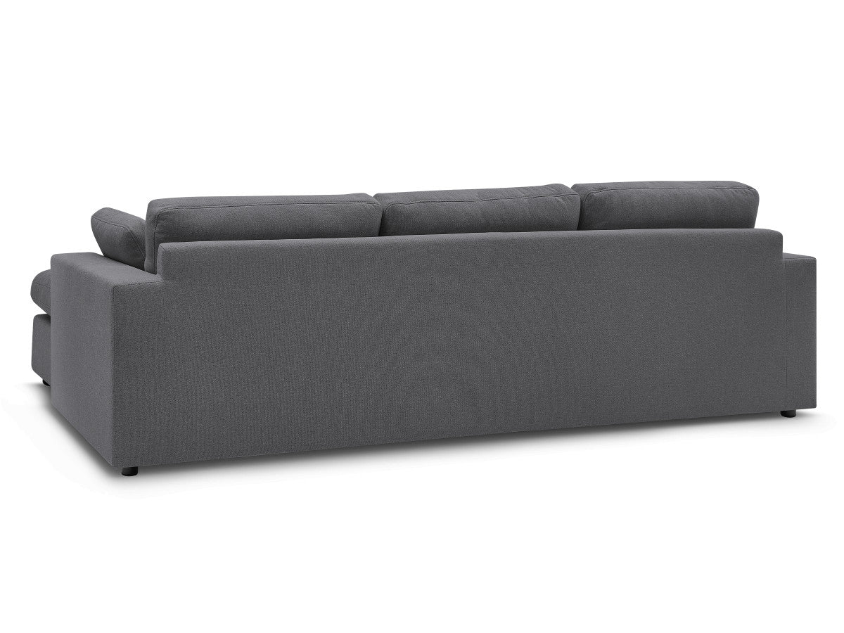 Canapé d'angle fixe réversible compact BELAIR