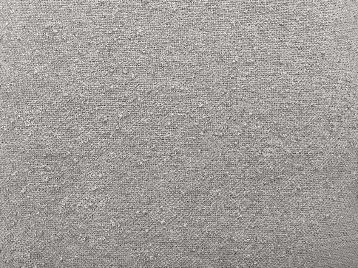 Canapé d'angle fixe EVEREST tissu texturé - Angle gauche - 10 coussins
