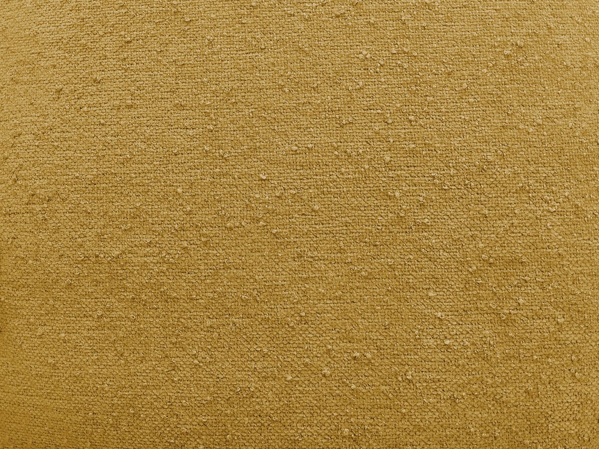 Canapé d'angle fixe EVEREST tissu texturé - Angle droit - 10 coussins