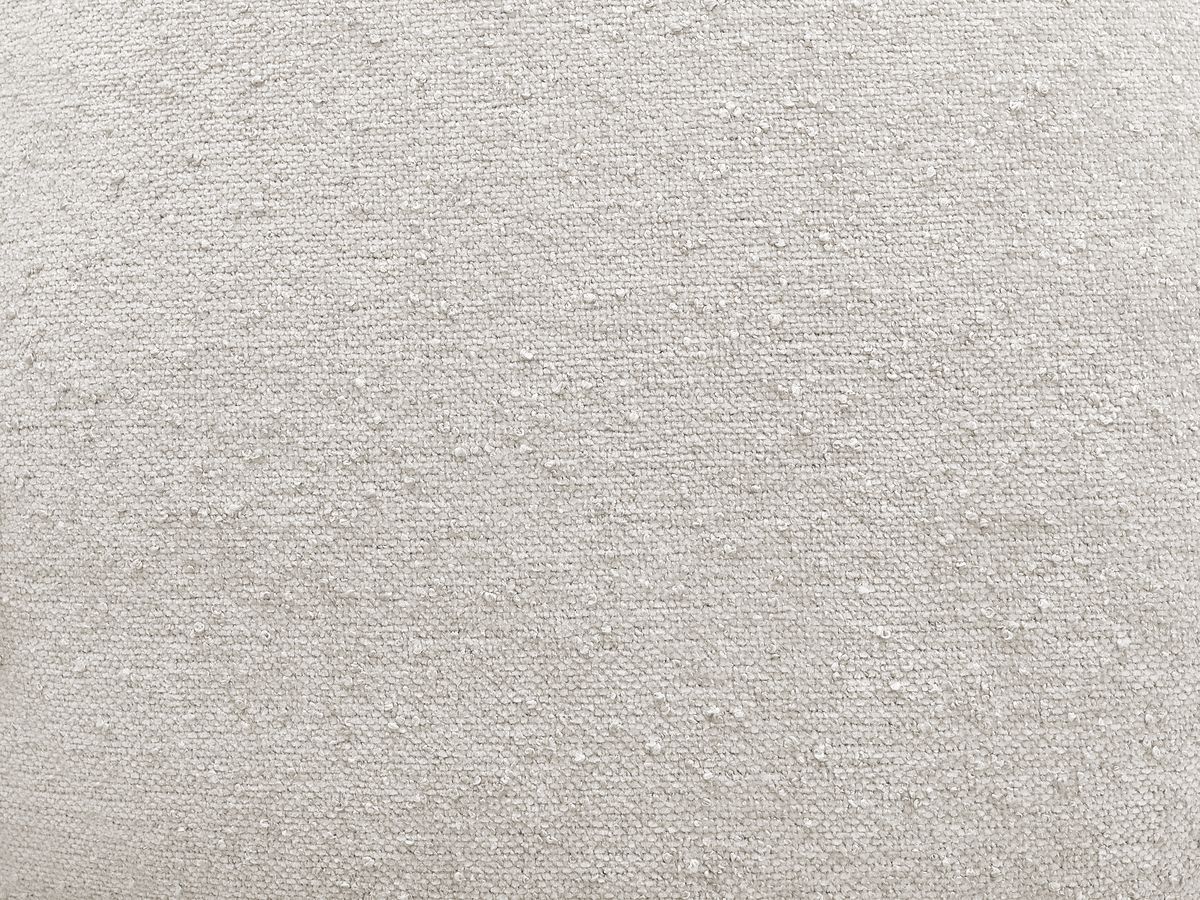 Canapé d'angle fixe EVEREST tissu texturé - Angle droit - 10 coussins