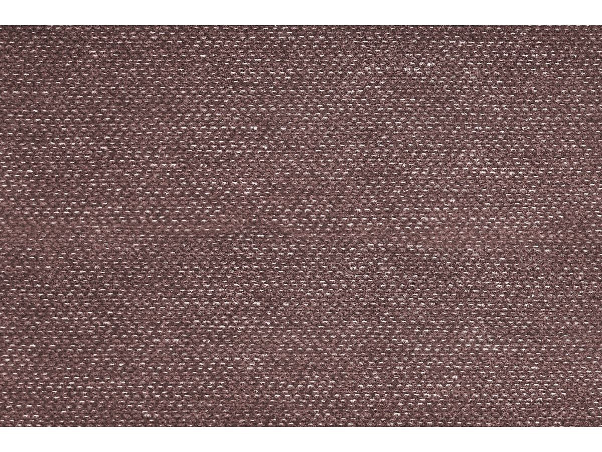 Canapé d'angle fixe modulable MEGEVE tissu chiné avec 1 chauffeuse et 1 pouf - Angle droit
