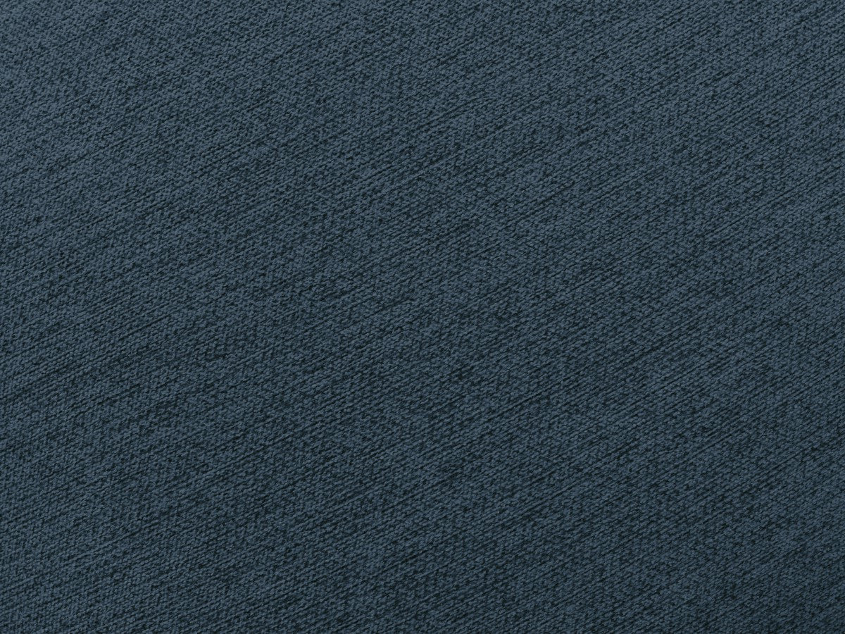 Canapé d'angle fixe MONT-BLANC tissu avec pouf Angle droit