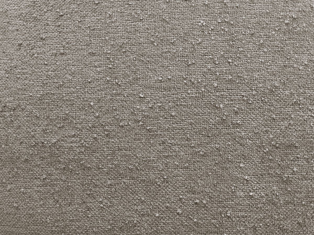 Canapé droit fixe 3 places EVEREST tissu texturé - 5 coussins
