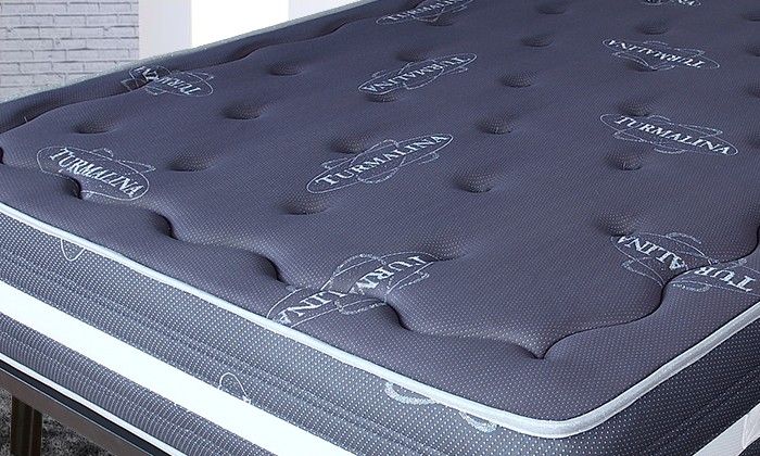 Matelas Viscosoft Tourmaline Gris 25 cm