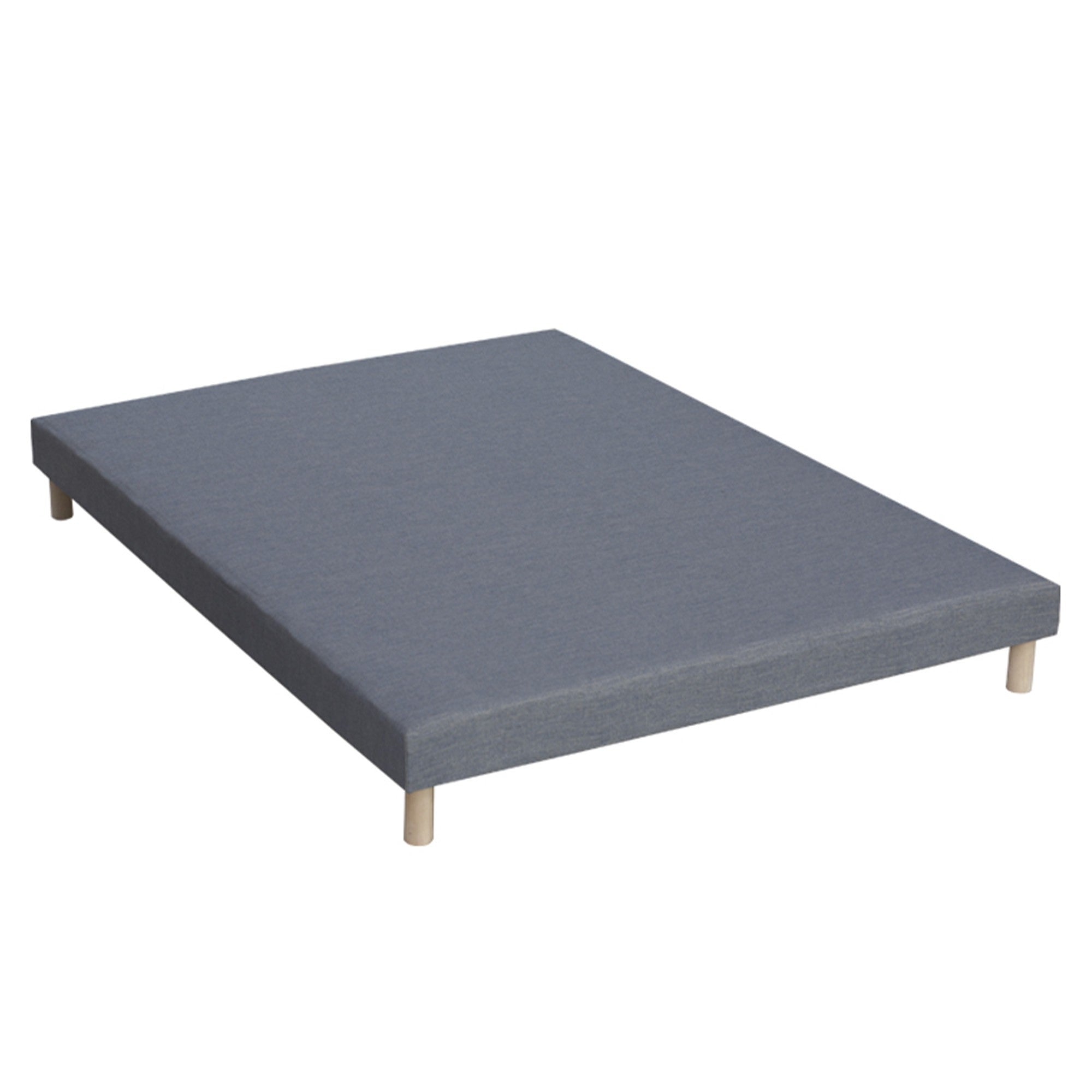 Ensemble 140X190 Matelas Ressort 30 cm  7 zones + Mémoire de forme + Sommier KING STYLE Fabriqué en France