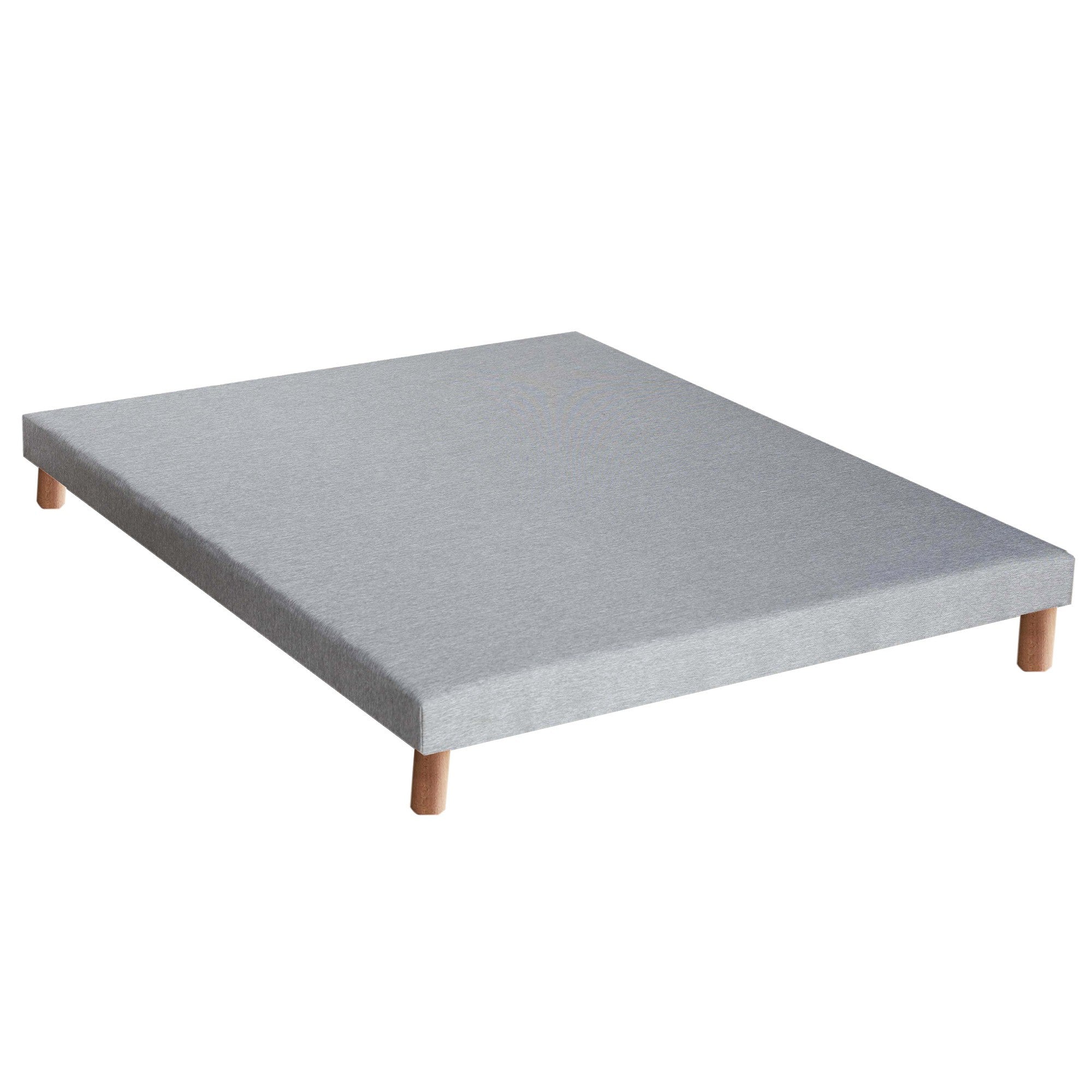 Ensemble 140x190 cm  matelas 30 cm Ressort 7 zones + sommier + oreiller + couette - FABRICATION FRANCAISE