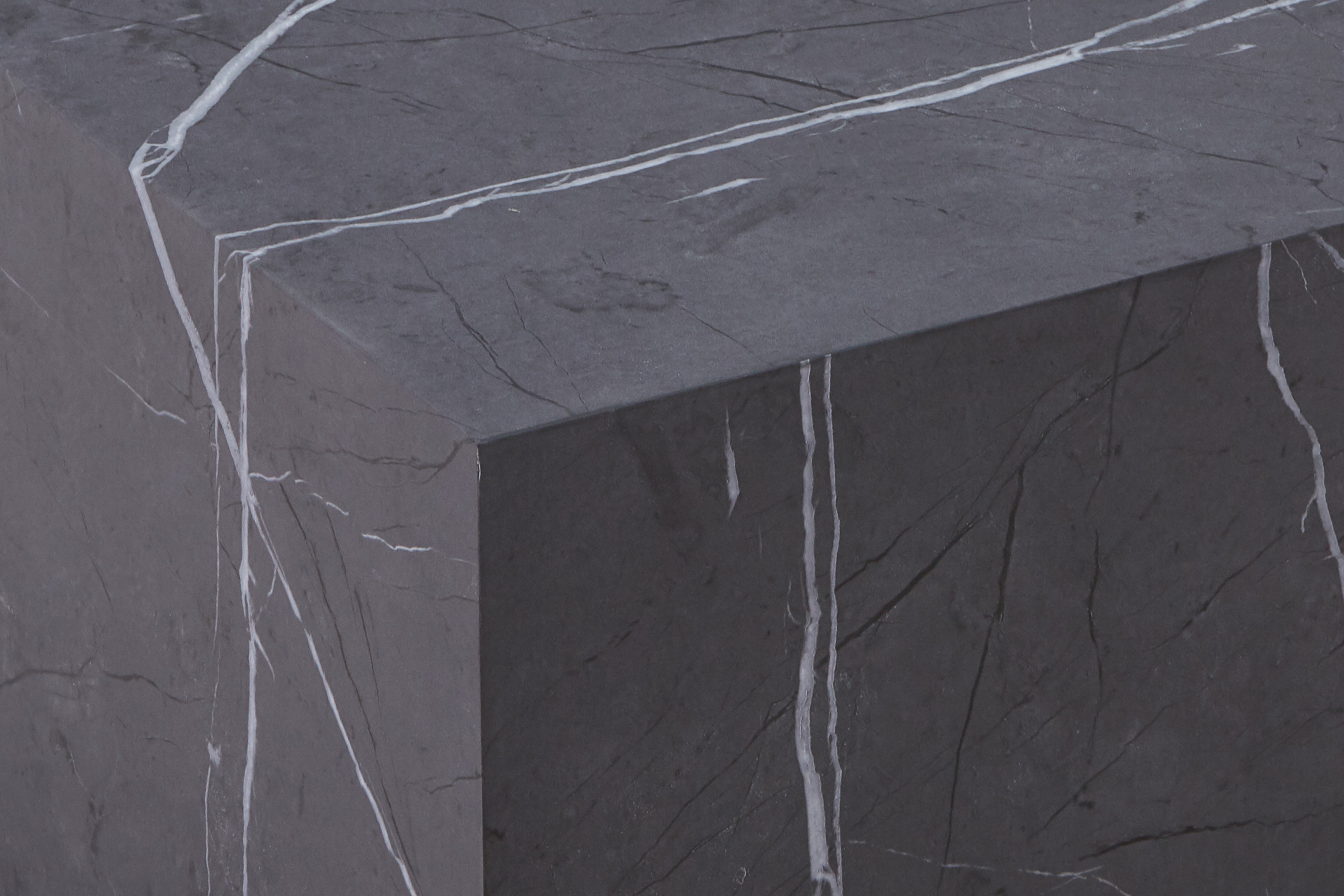 Table d'appoint gris - Cuboid