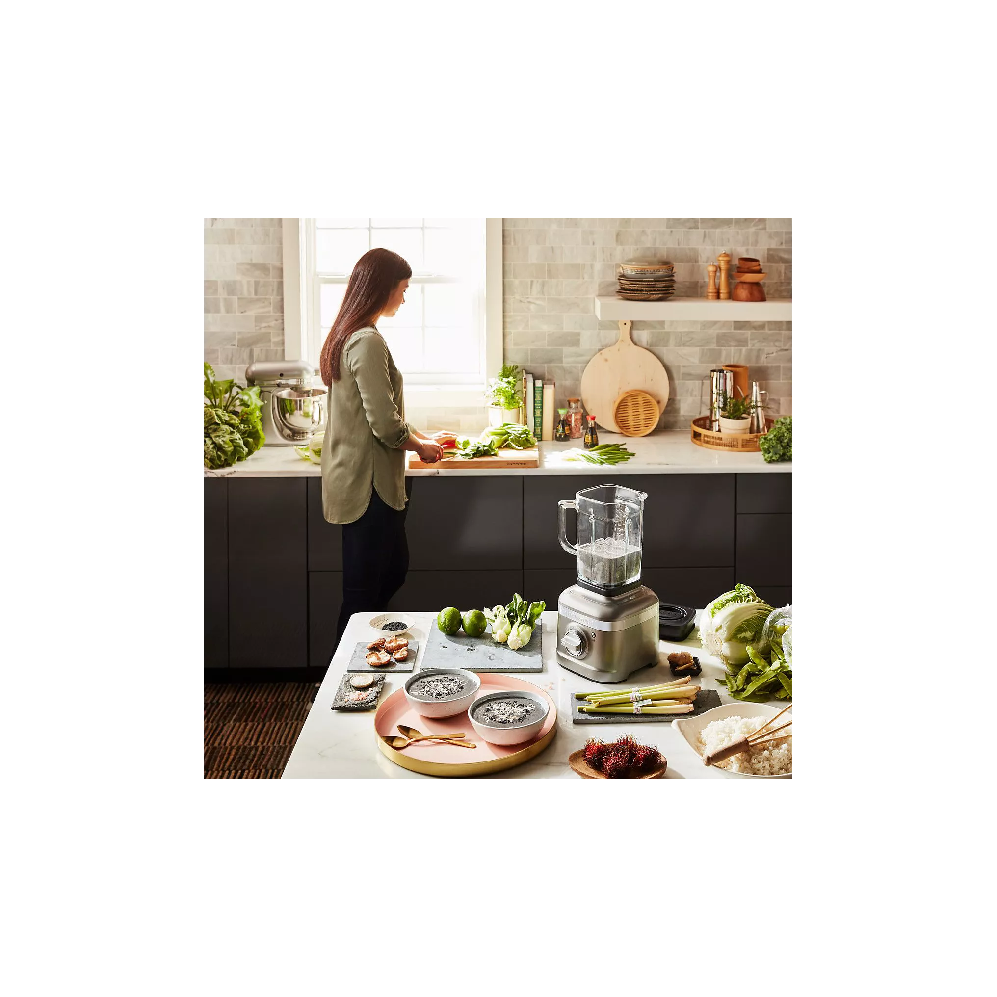 Blender K400  Gris etain