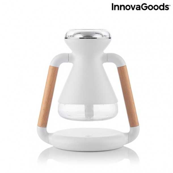 Humidificateur Diffuseur d'Arômes et Chargeur Sans Fil 3 en 1