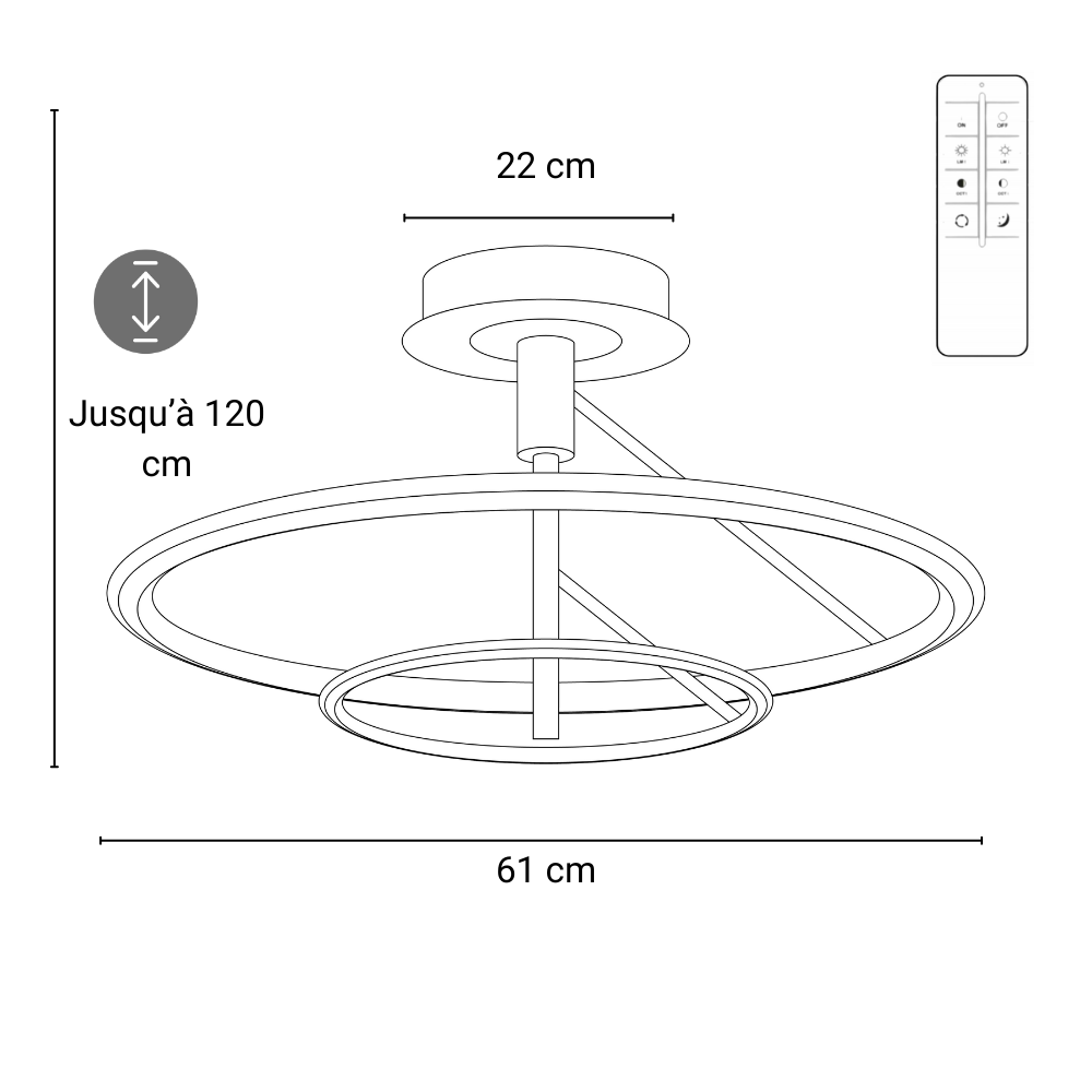 Suspension Nordlys
