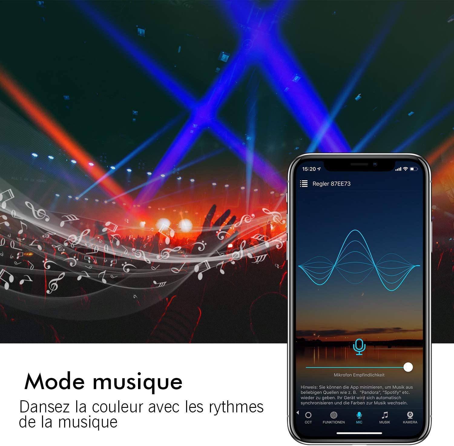 Ruban LED Connecté