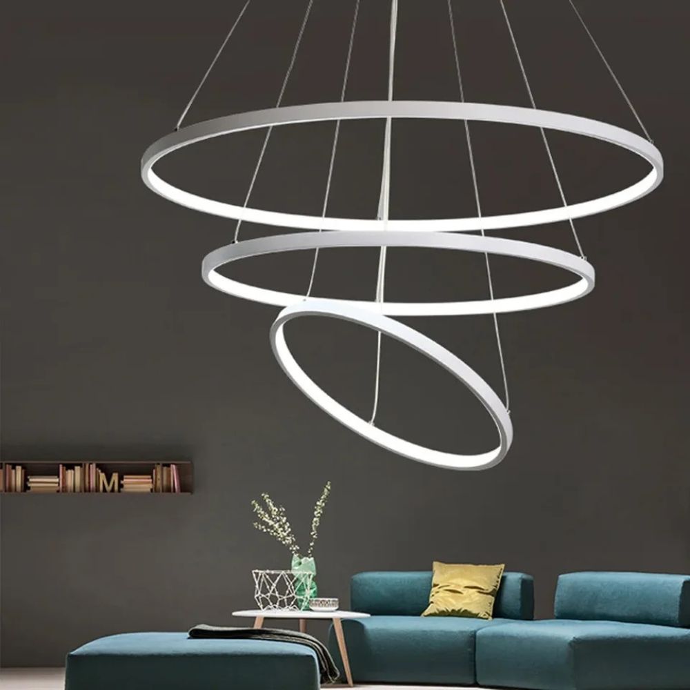 Lustre Intérieur Waves Blanc