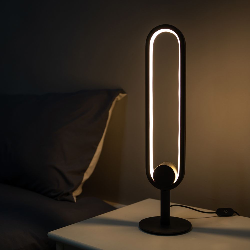 Lampe de Table Scoop Aluminium