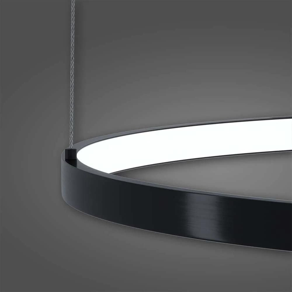 Lustre Intérieur Waves Noir