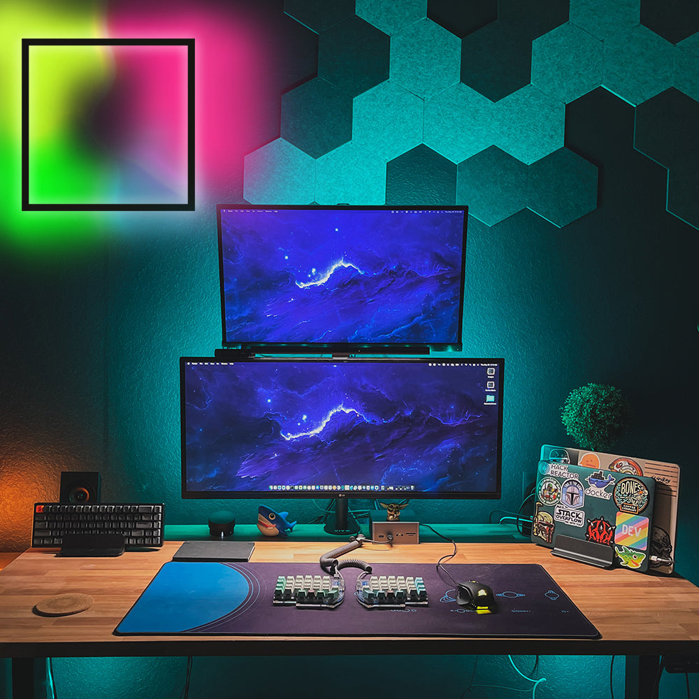 Applique Murale Cube RGB