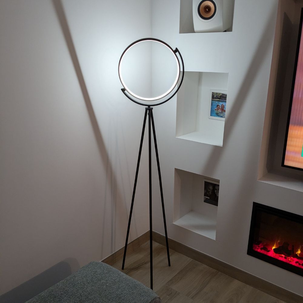 Lampadaire Croissant de Lune