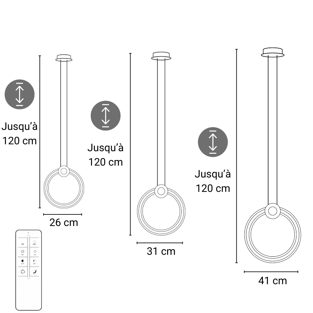 Suspension Vintera L