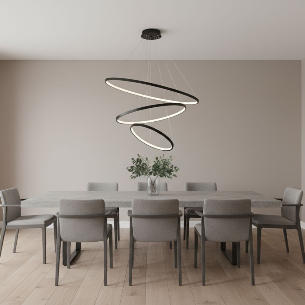 Lustre d'Intérieur Waves Intensité Variable