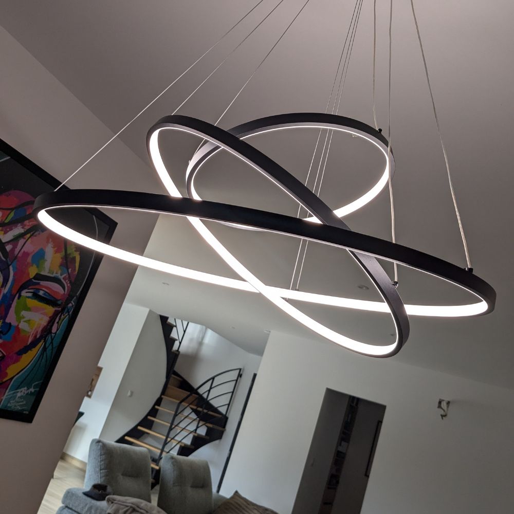 Lustre d'Intérieur Waves Intensité Variable