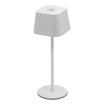Lampe de table LED sans fil rechargeable Malta - blanche - intérieur & extérieur