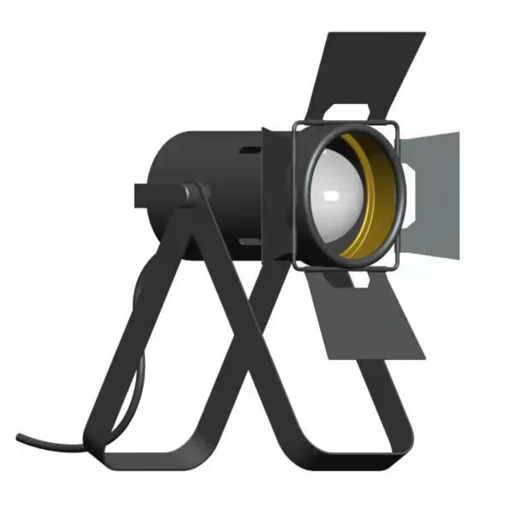 Lampe de table noire - Carré