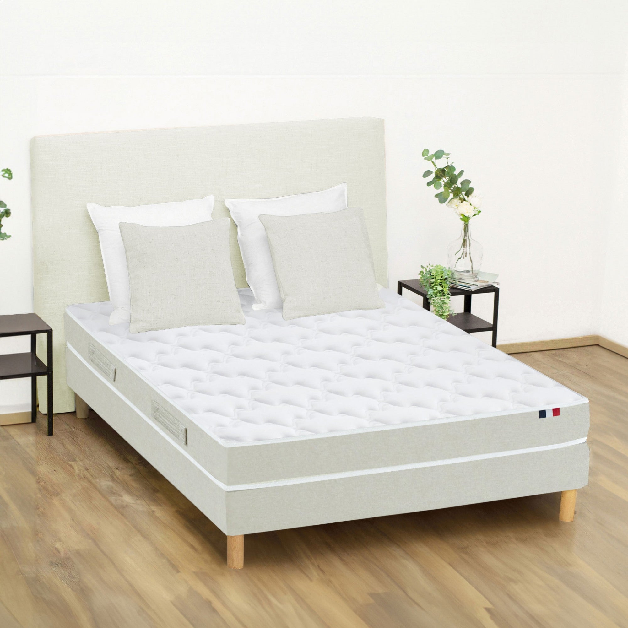 Matelas éco-conçu en polylatex recyclé 80 kg/m³ - Fabrication Française