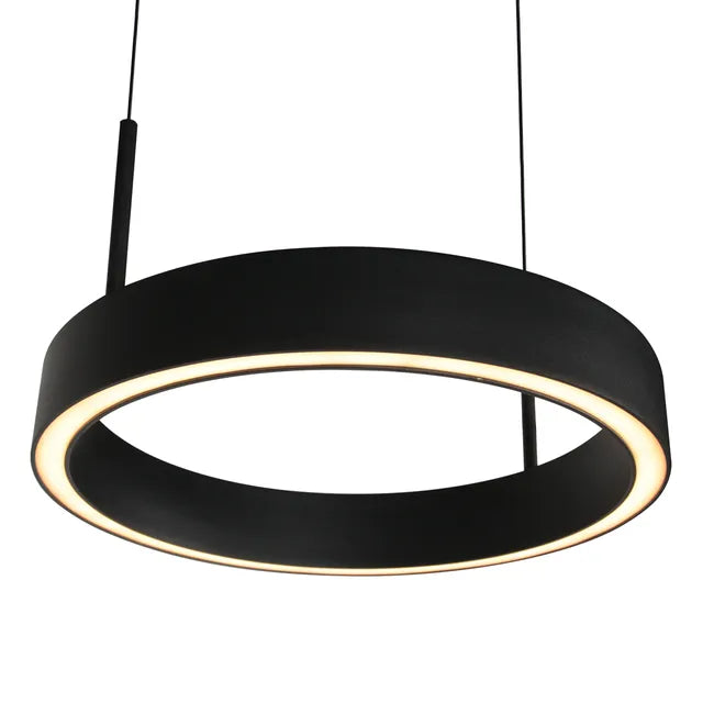 Lampe double suspension noire - Mykty