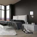 Lampe applique murale acier & blanche - Noor