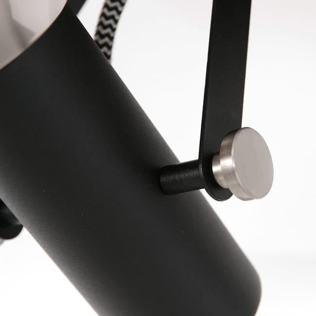 Spot plafond noir - Acier