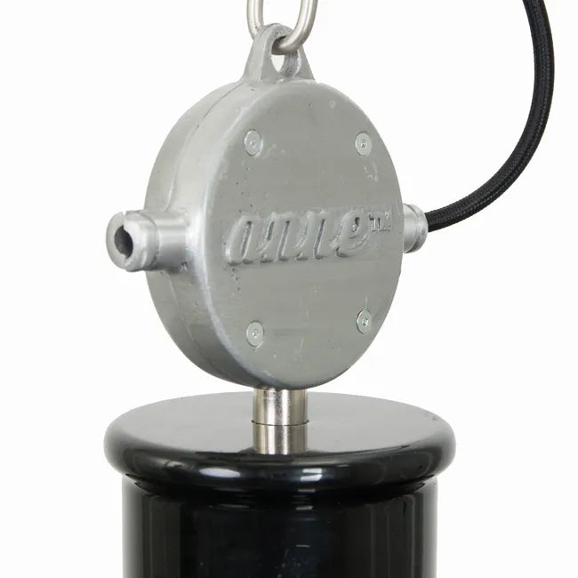 Lampe suspension noire & métal - Millstone