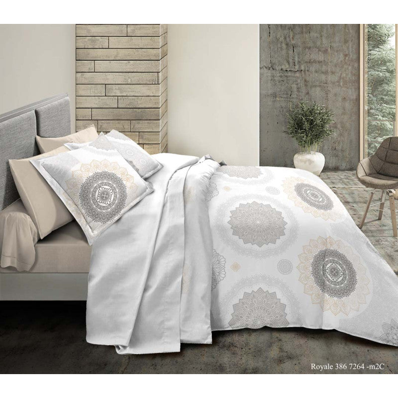 Pack complet housse de couette 220 x 240 cm - Drap housse 160 x 200 cm