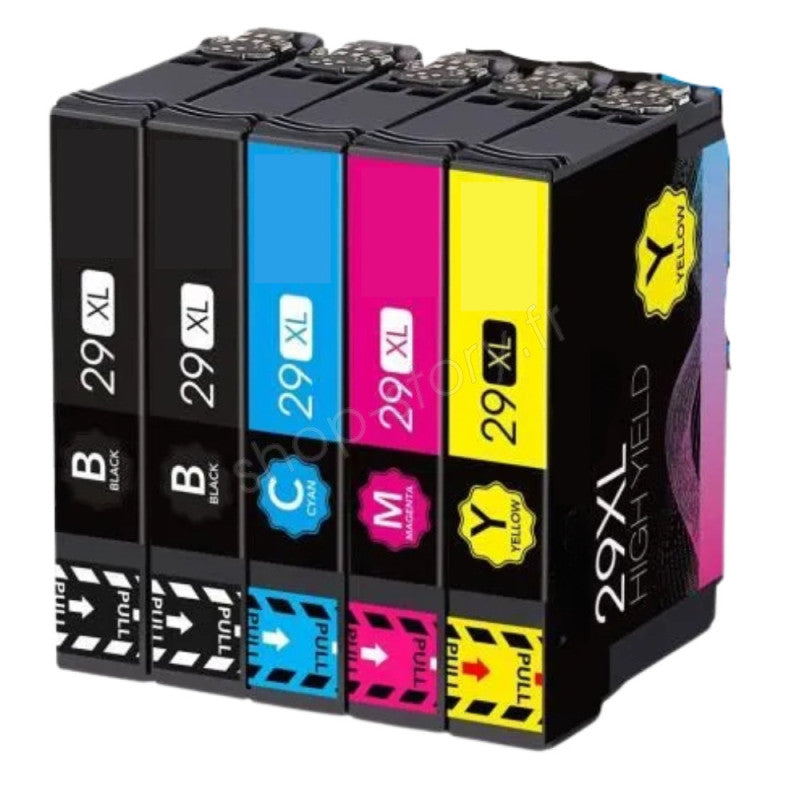 Pack de Cartouches 29 XL Compatibles pour Imprimante EPSON 29 XL