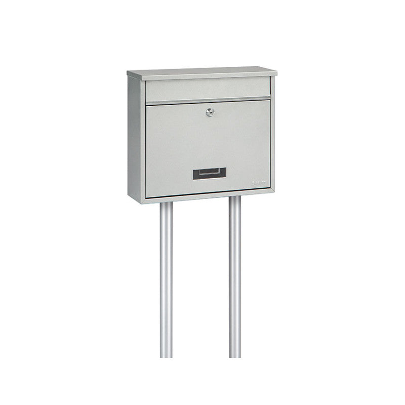 Piquet boîte aux lettres - argent