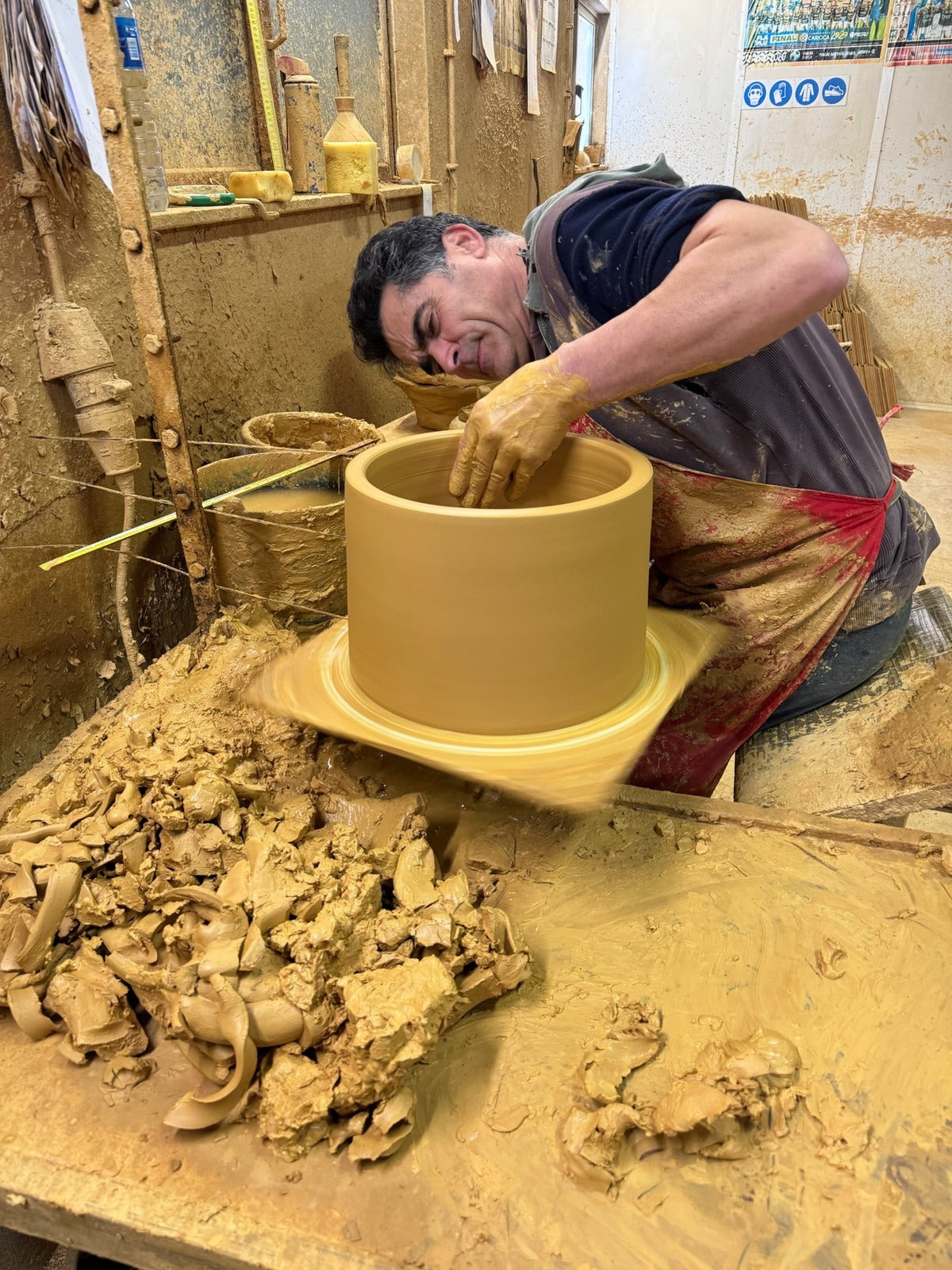 Pot de fleurs composteur