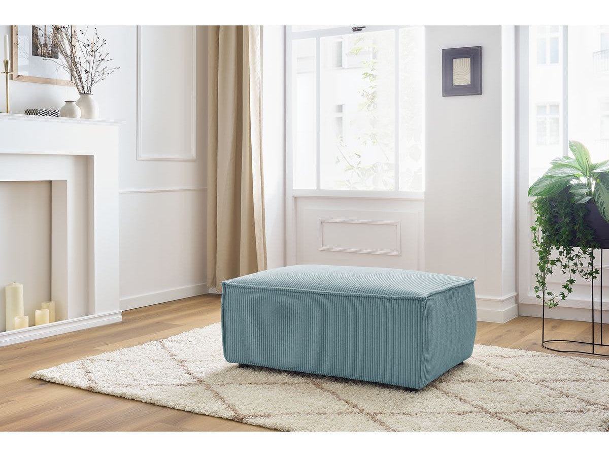 Pouf NIHAD velours côtelé