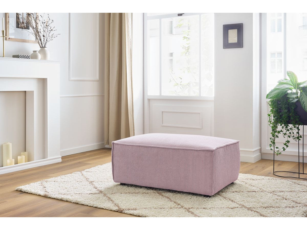 Pouf NIHAD velours côtelé