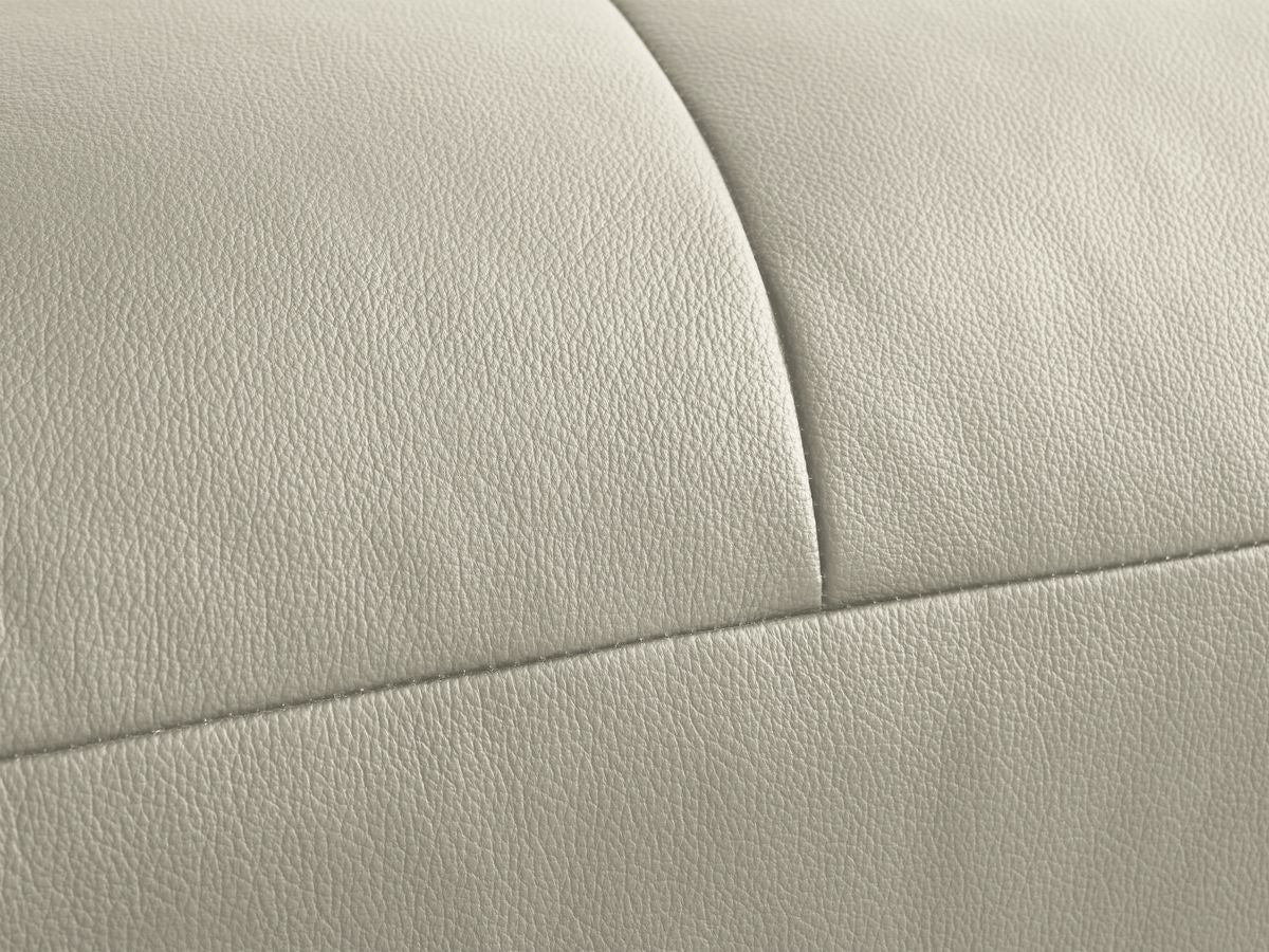 Pouf LEONARD cuir de vache