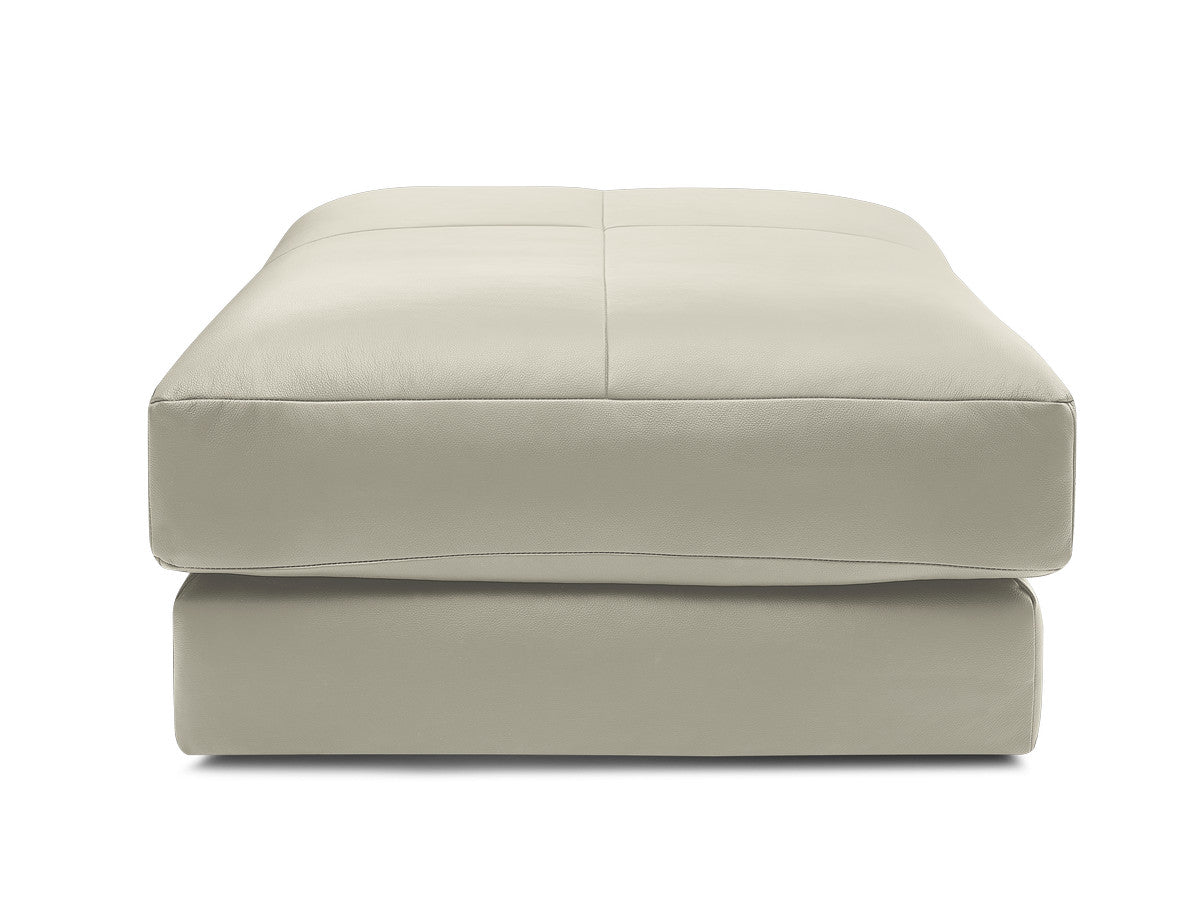 Pouf LEONARD cuir de vache