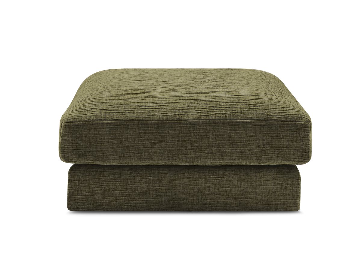 Pouf LEONARD tissu texturé